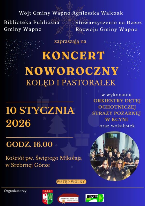 Zdjęcie Zapraszamy KONCERT NOWOROCZNY KOLĘD I PASTORAŁEK