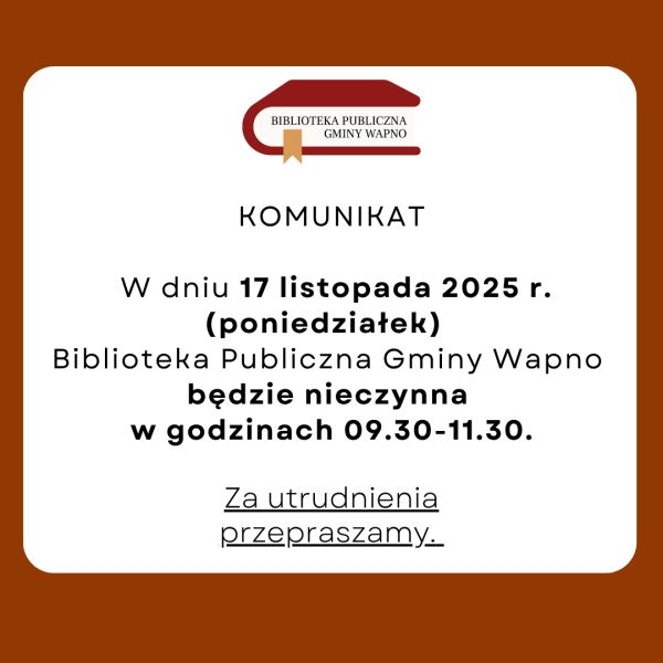 Zdjęcie Komunikat 17.11.2025