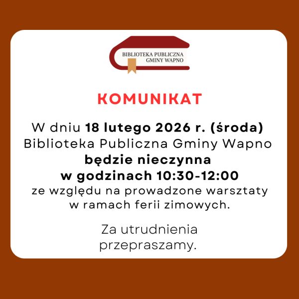 Zdjęcie Komunikat 18.02.2026 r.